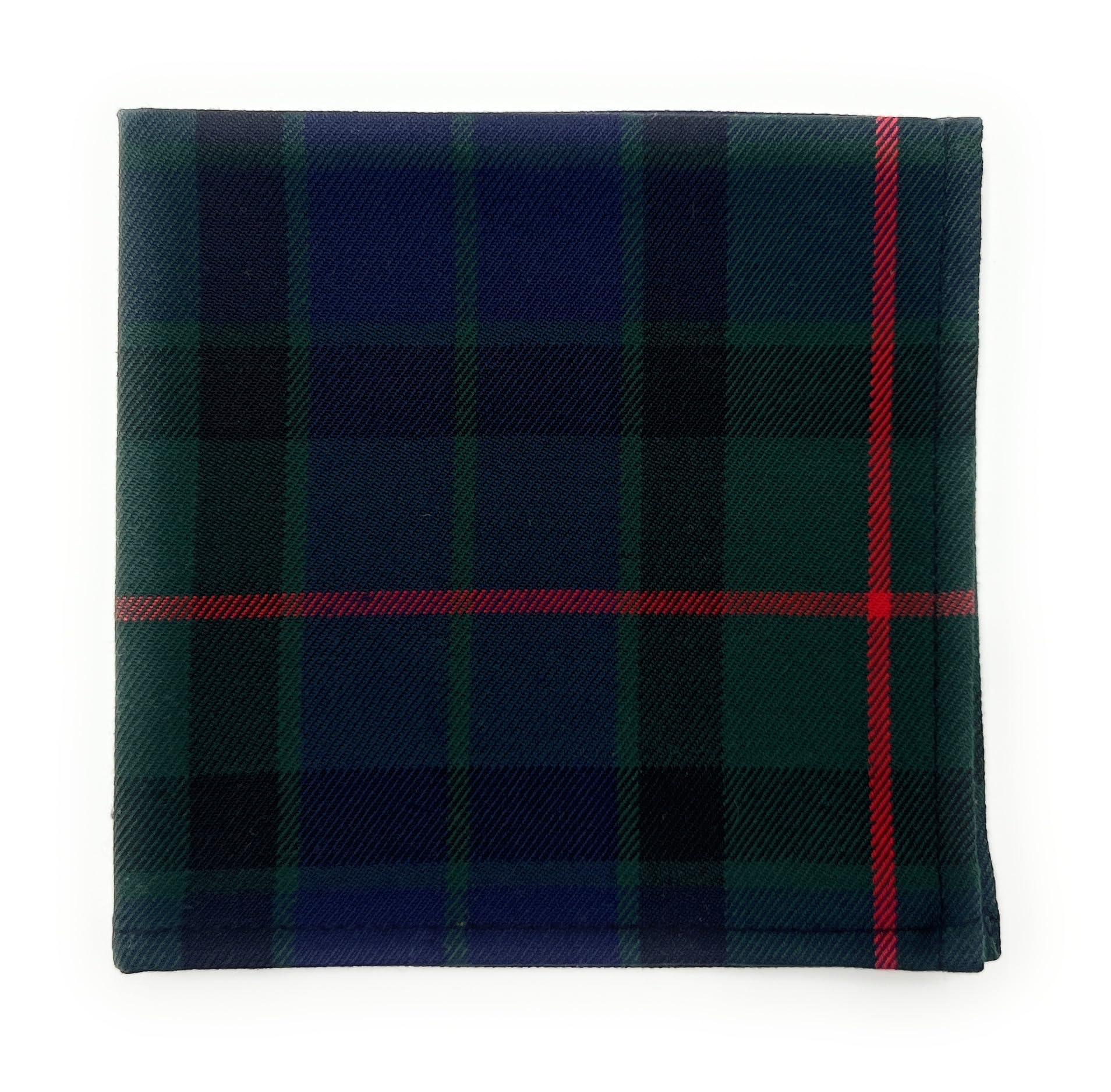 Tartan Tweeds Men's Gunn Tartan Pocket Square Handkerchief 26Cm X 26Cm (Gunn)