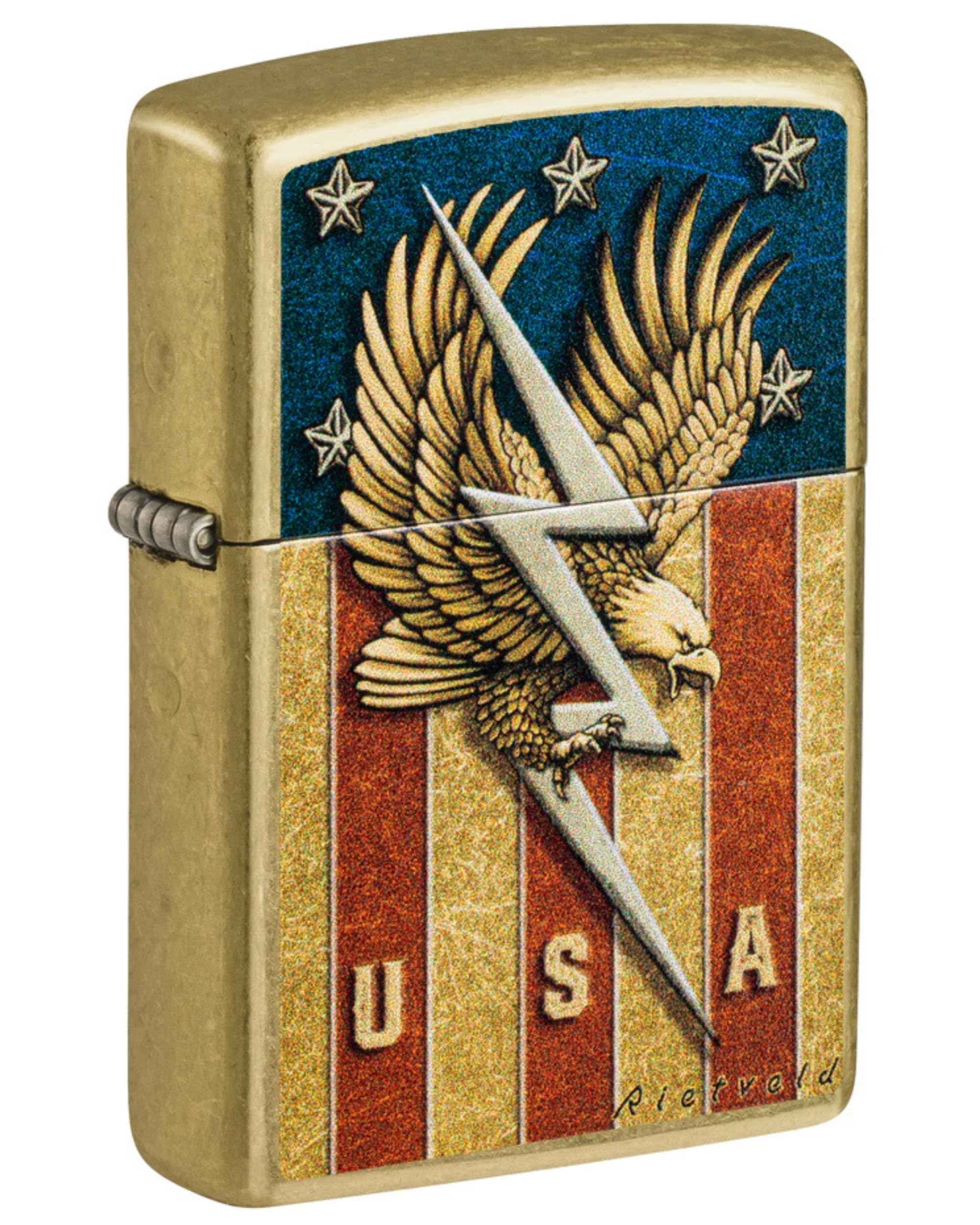 Zippo accendino Limited Edition made in USA Rietveld USA aquila