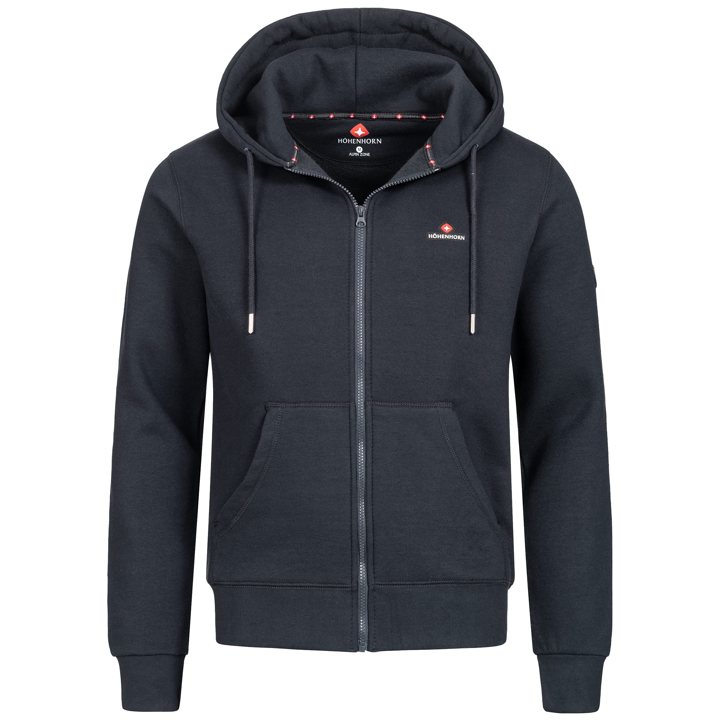 Höhenhorn Men's Darkblue Katan Hoodie Pullover Sweatshirt Hoodie, M