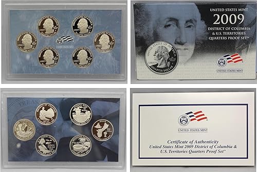 2009 S US Mint US Territories Proof Set Gem Uncirculated