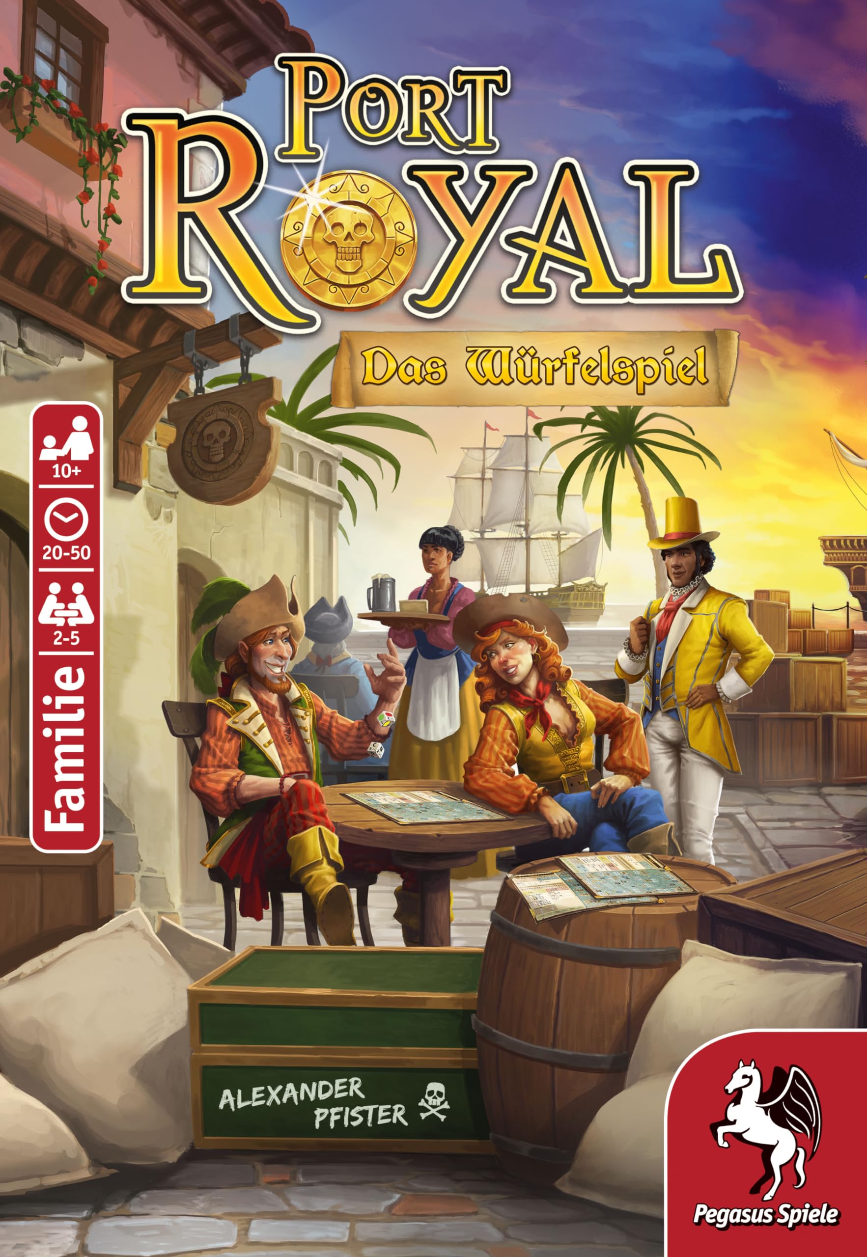 Pegasus Spiele Port Royal - Le Jeu de dés