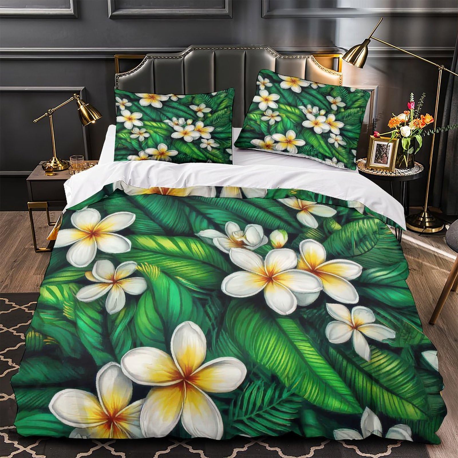 Housse de couette microfibre hypoallergique ultra douce fermeture éclair