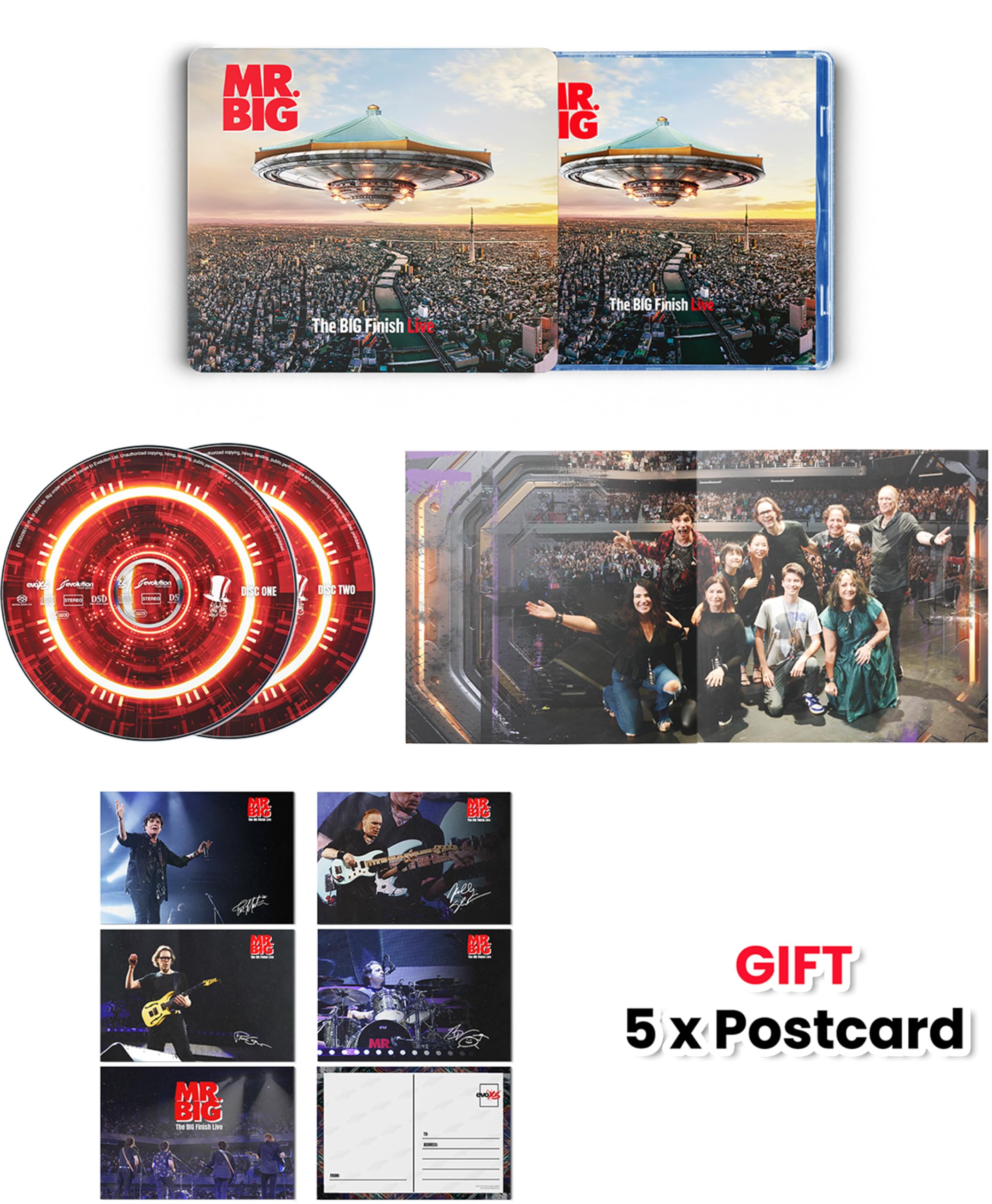 The BIG Finish Live - 2 Hybrid Multi-Channel + Gift "5x Postcards"
