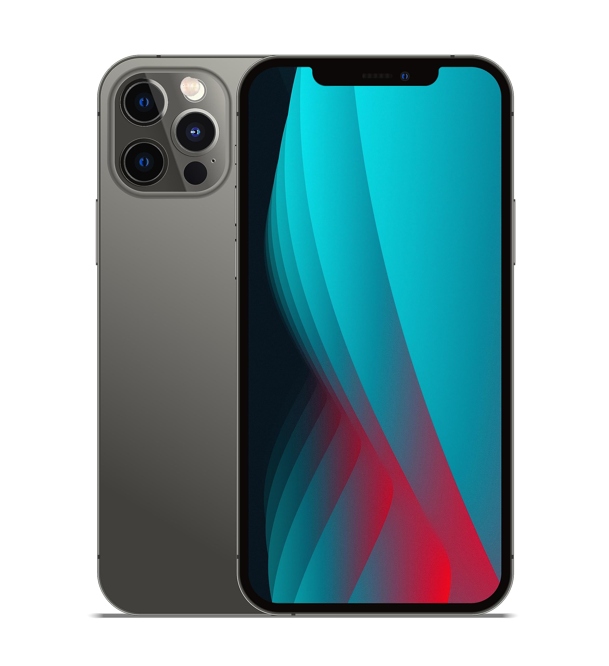 JLE Full Color Dummy Premium Display Model Phone 13 Pro Graphite | Compatible with Phone Cases (Graphite, 13 Pro)