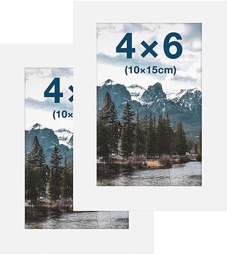 Vista 44 de FrameWorks Paquete de 2 portarretratos de 12 x 16 pulgadas con mate a 8 x 12 pulgadas, color negro, marco de fotos clásico de madera con vidrio