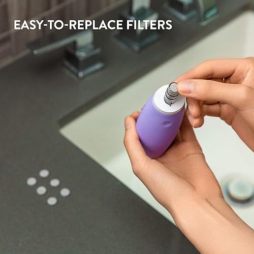 Miniatura 8 de Microderm GLO GEM Diamond - Herramienta de microdermoabrasión y succión – Removedor de puntos negros Máquina de tratamiento facial avanzado al vacío