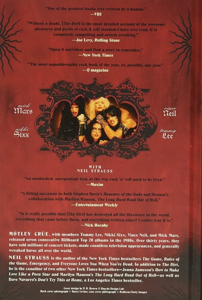 Amazon.com: The Dirt (The Anniversary Edition): Confessions