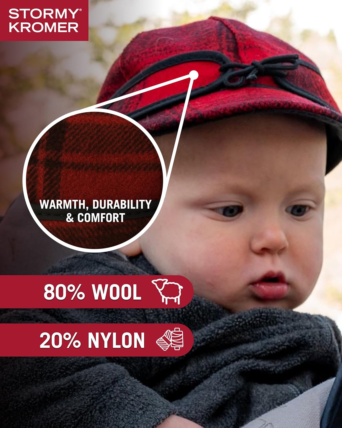 Stormy Kromer Lil' Kromer Cap - Kids Winter Wool Hat