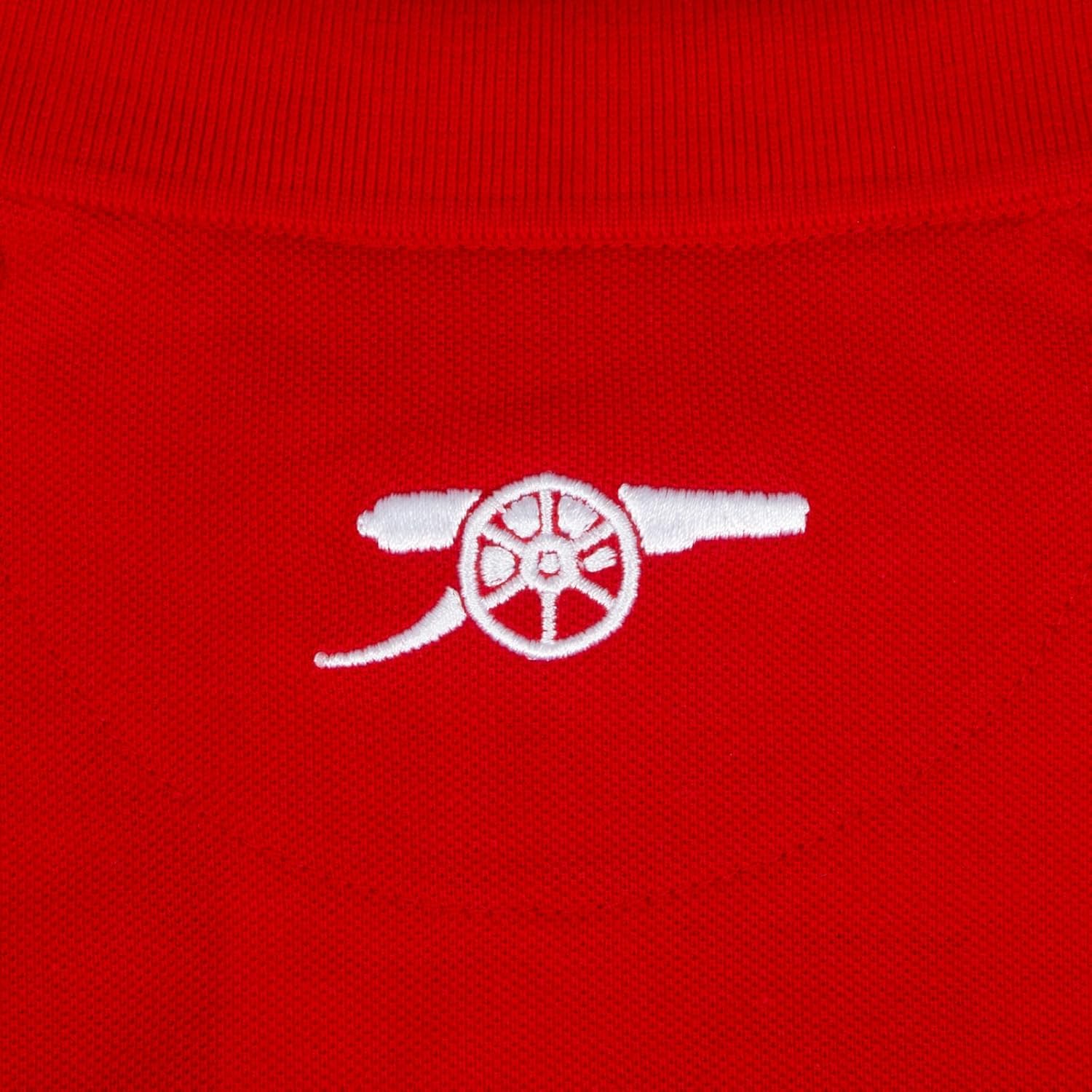 Arsenal FC Official Soccer Gift Boys Crest Polo Shirt Red 4-5 Years