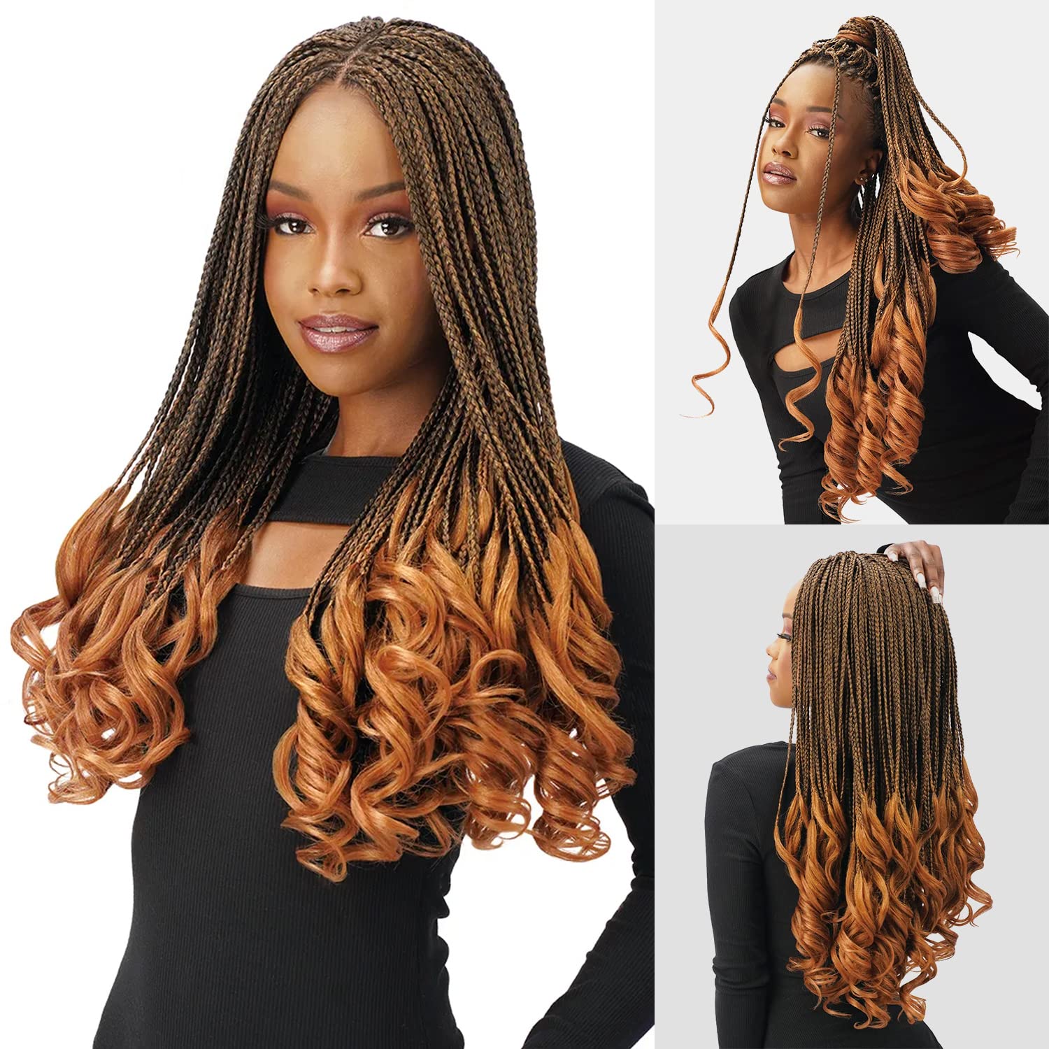 Royal Zury Crochet Braids Hand Made French Curl Braid 6X (SOM 27/30)