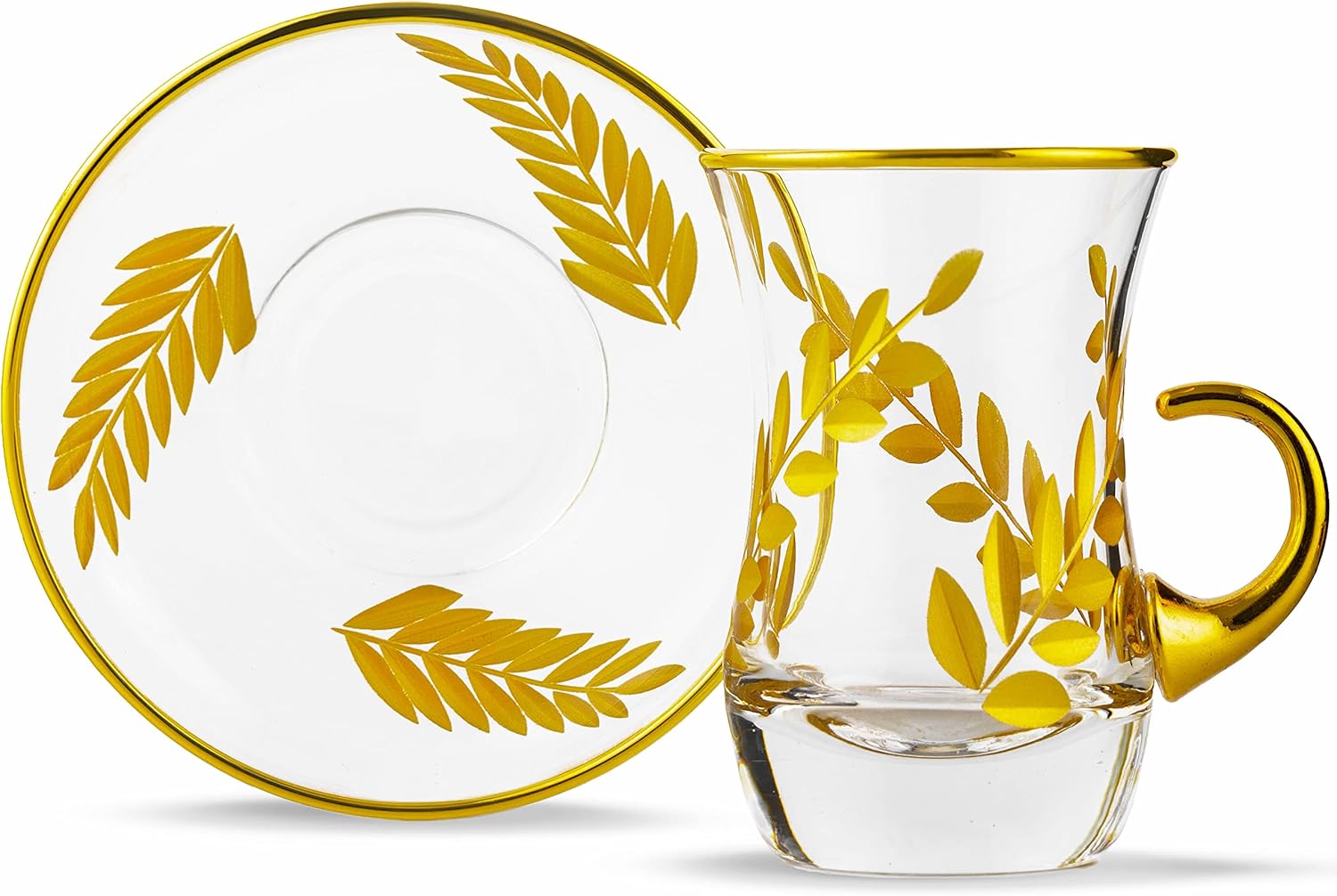 DECOSTYLE Tea Set Teacup Set (Set of 6) Başak Dekor