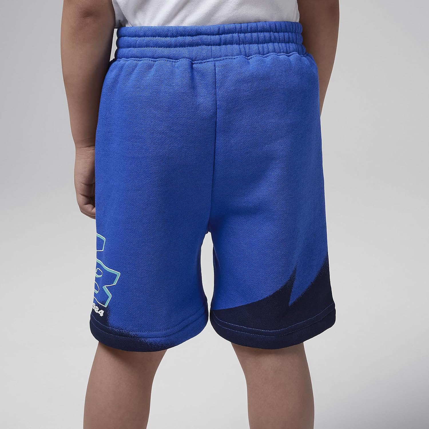 Jordan MJ Moto Toddler Fleece Shorts (Hyper Royal, 75D411-U5H) Size 2 Years