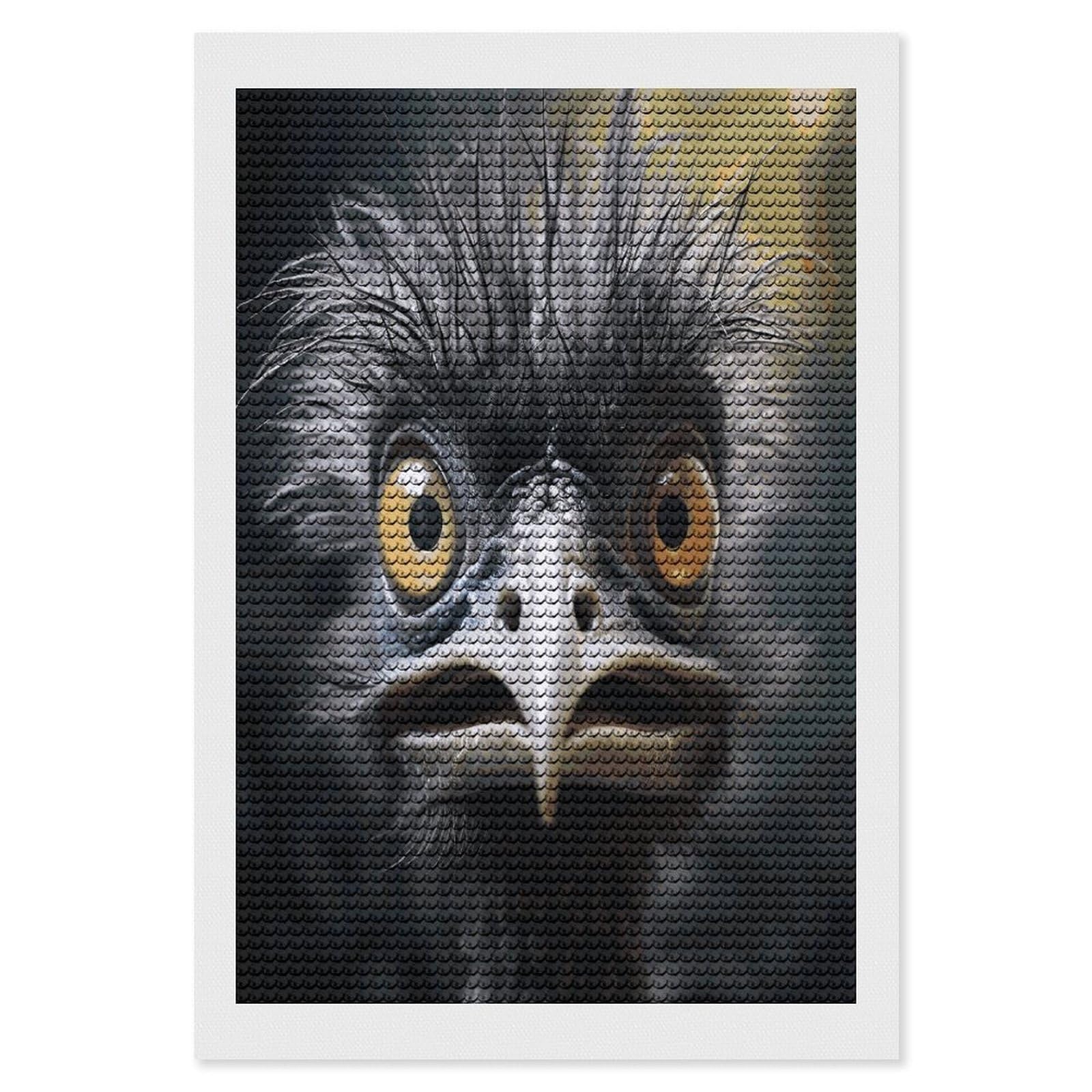 Emu Diamond Art Kits for Adult Round Full Drill Diamond Dots Paintings for Beginner Picture Art DIY Diamond Painting Kits 5D Diamond Art Painting for Home Wall Decor 8"x12"