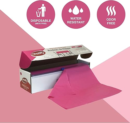 Miniatura 7 de Neatiffy Rollo de mantel de plástico desechable | Mantel impermeable de 54 pulgadas x 108 pies | Mantel para mesas rectangulares, cuadradas,