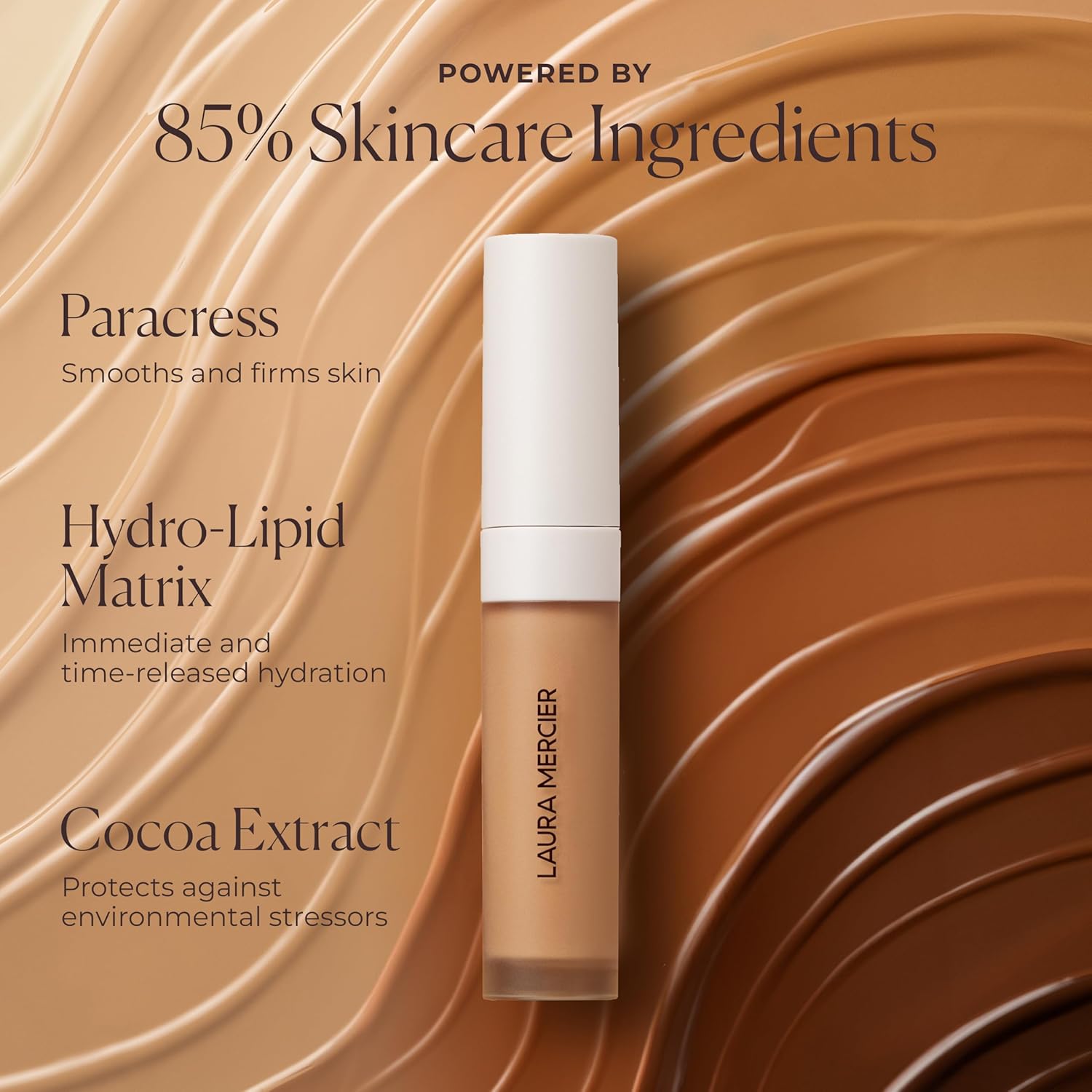 Laura Mercier Real Flawless Weightless Perfecting Serum Concealer, Long-Lasting, Waterproof, & Crease-Proof Wear, Buildable Coverage, Oil-Free - Image 9