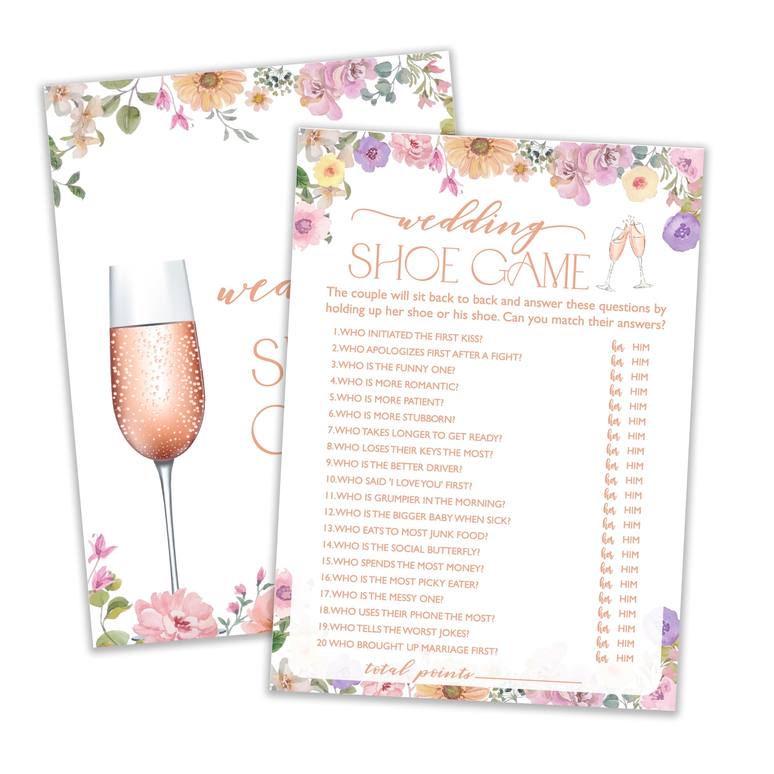 Bridal Shower Games, Wildflowers Games, Wedding Shoe Game Games, Bachelorette Party Decorations, Engagement Party Supplies, Couple Shower Ideas,