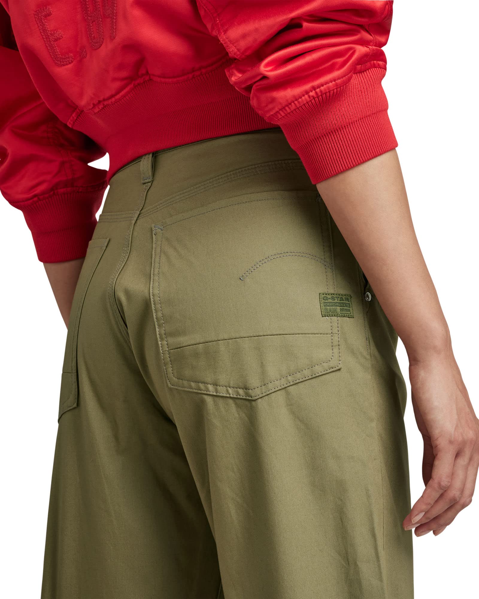 G-Star Pantalon Stray Chino - Slip - Regular Straight - Femme