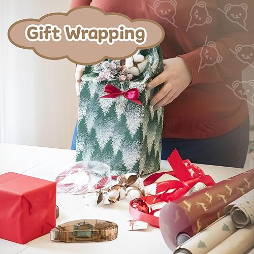 Miniatura 4 de Rodillo de cinta de doble cara para manualidades, 12 paquetes de cinta adhesiva para álbumes de recortes, cinta adhesiva para manualidades,