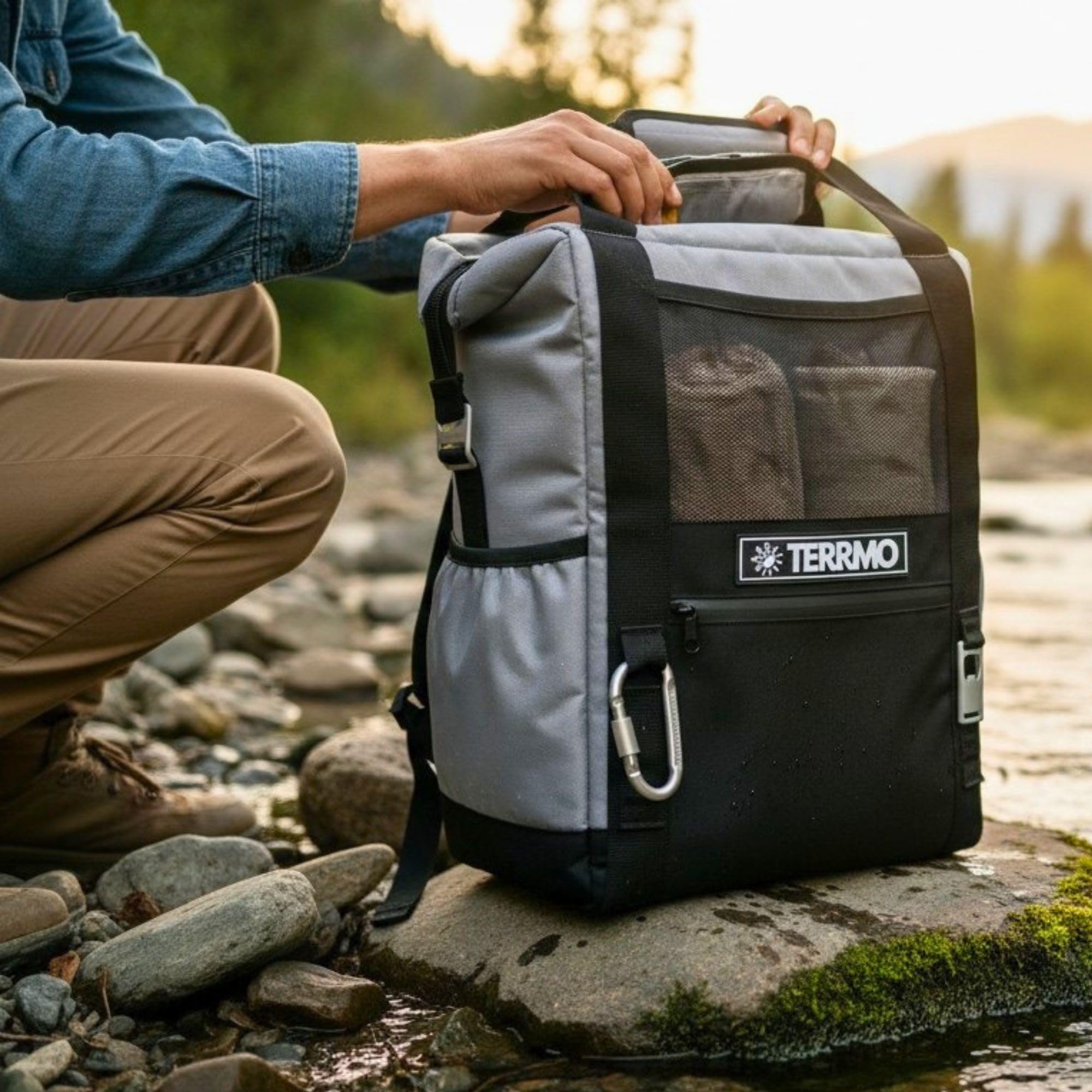 EPIC 25 BP – Zaino Termico 25L con Isolamento Extra Spesso 20mm | Raffreddamento a Lunga Durata 24–48h+ | Zaino Frigo Per Viaggi, Escursionismo, Campeggio e Avventure Outdoor