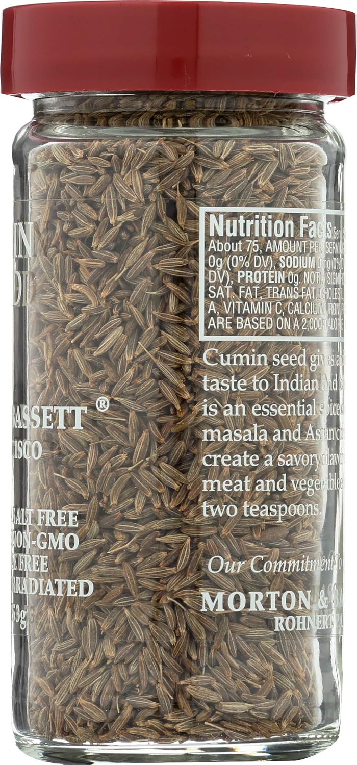 Morton & Basset Spices, Cumin Seed, 1.9 Ounce (Pack of 3)