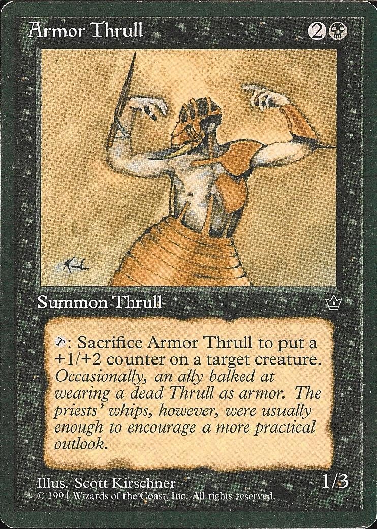 Magic The Gathering - Armor Thrull - Fallen Empires