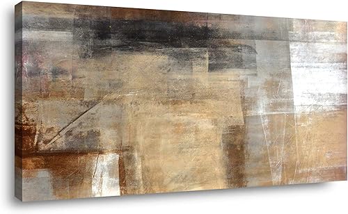 youkuart Impresiones en lienzo para pared, pintura abstracta, pinturas para decoración de pared y decoración del hogar, 24 x 48 pulgadas