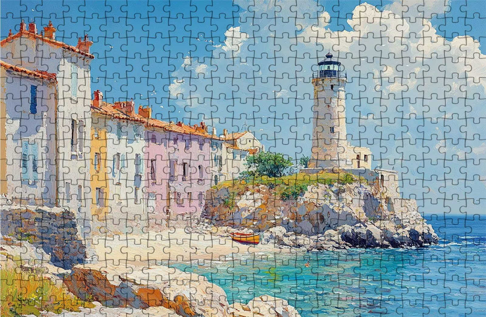 Puzzle 5000 sztuk, reflektor logiczny 5000 sztuk dla dorosłych 160 x 105 cm, drewniane puzzle architektura wykwintne opakowanie w papierowym pudełku, przenośna torba siatkowa na prezent dla mężczyzny
