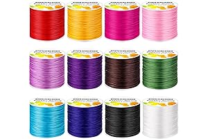 PAXCOO Ninja Elastic Cord for Bracelets and Jewelry Making