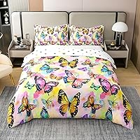 Vista 8 de Funda de edredón 100% algodón con diseño floral de margaritas, funda de edredón de flores hippie tamaño individual para decoración de dormitorio