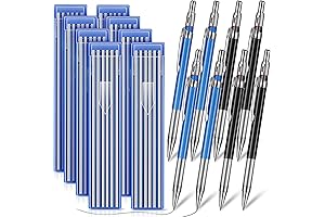 SilverStreak Welders Pencil Combo - 8 Pack Automatic Mechanical Pencil & 96 Refills