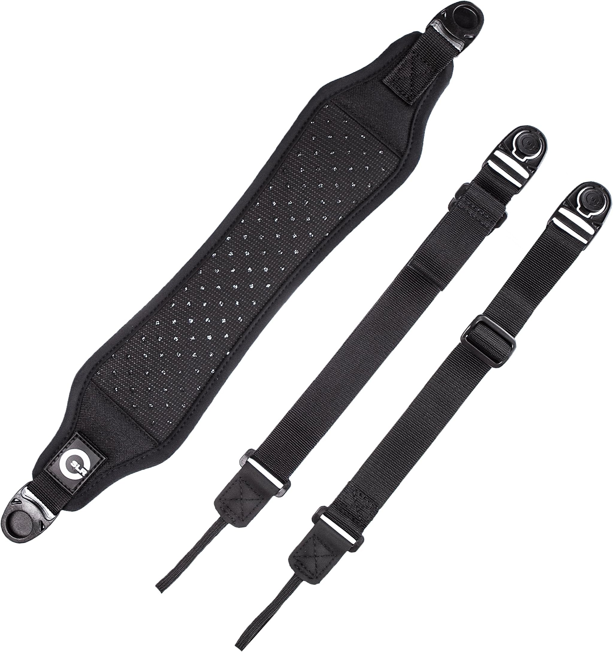 - Custom SLR Air Strap: Padded Camera Shoulder Sling Strap for DSLR, Micro Four Thirds, Mirrorless, Compact Cameras
