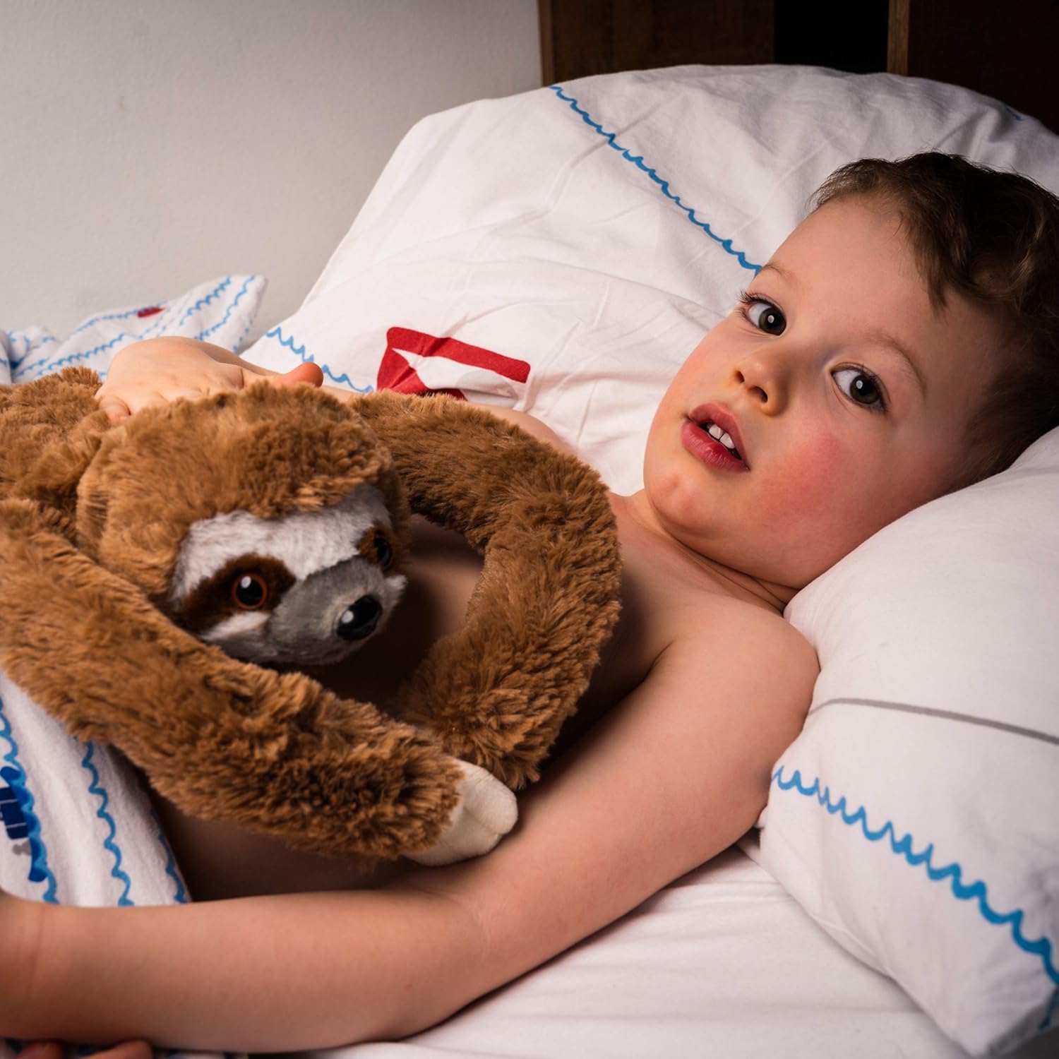 Sloth Heating Pad Stuffed Animal Microwavable Heating Pads for Menstrual Cramps Long-Lasting and Reusable Plush Microwavable Animal for Soothing Comfort During Periods Cramps (Cuddly Sloth) - Image 7