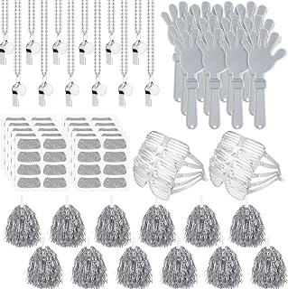 Realspring 148 Pcs Spirit Week Accessories School Team Spirit Items