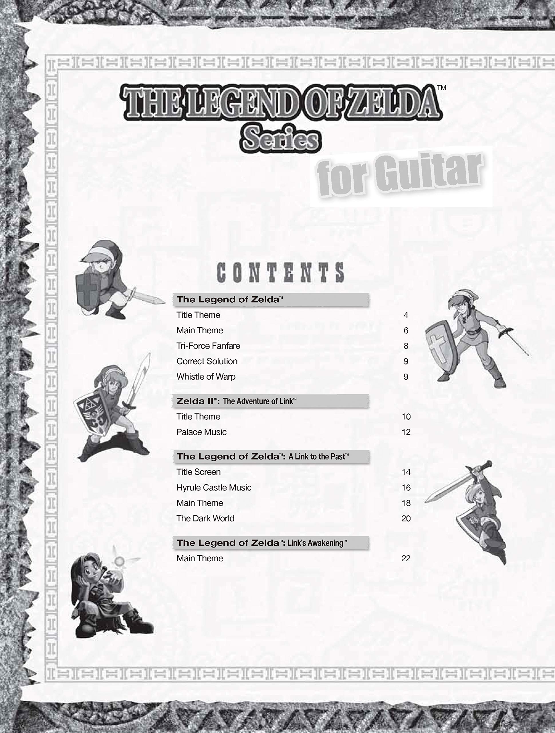 The Legend of Zelda Series (GTAB): Guitar Tab Edition