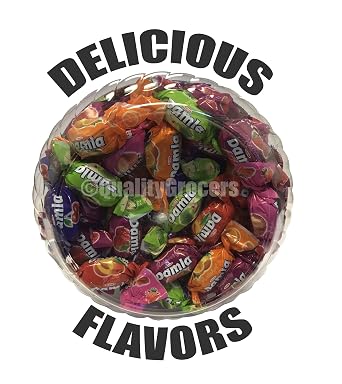 Damla Assorted Soft Candy Center Filled Fruit Chew 850 gram, 29.98 ounce