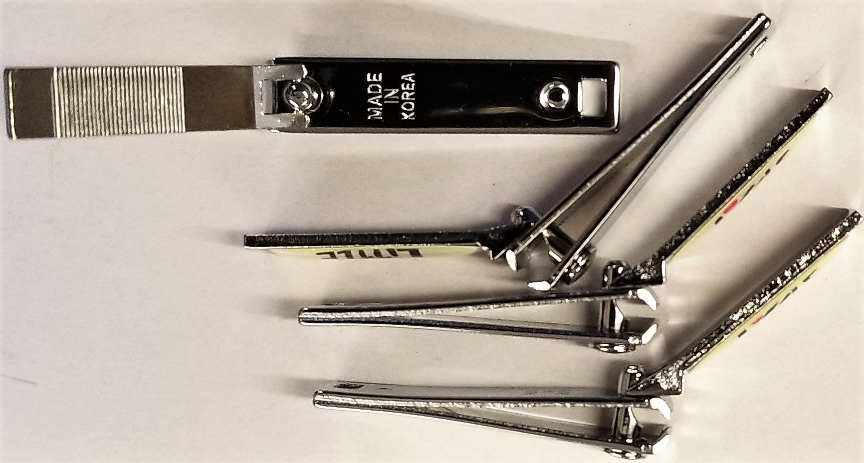 LITTLE Brand Kid's Deluxe Stainless Steel Nail Clippers W/File for Infant, Todler, Kid's, Baby, Child (Made in Korea) (6)