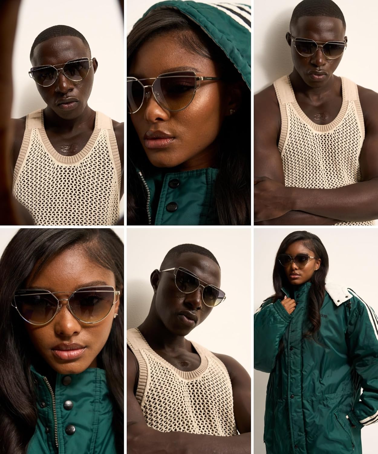 Blackburn Unisex Adult Cat Eye Jordan - Oversized Cat Eye Sunglasses UV400 Protection Fashion Sunglasses - Image 4