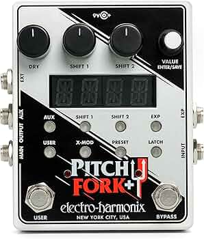 Amazon | electro-harmonix/Pitch Fork+ Polyphonic Pitch Shifter