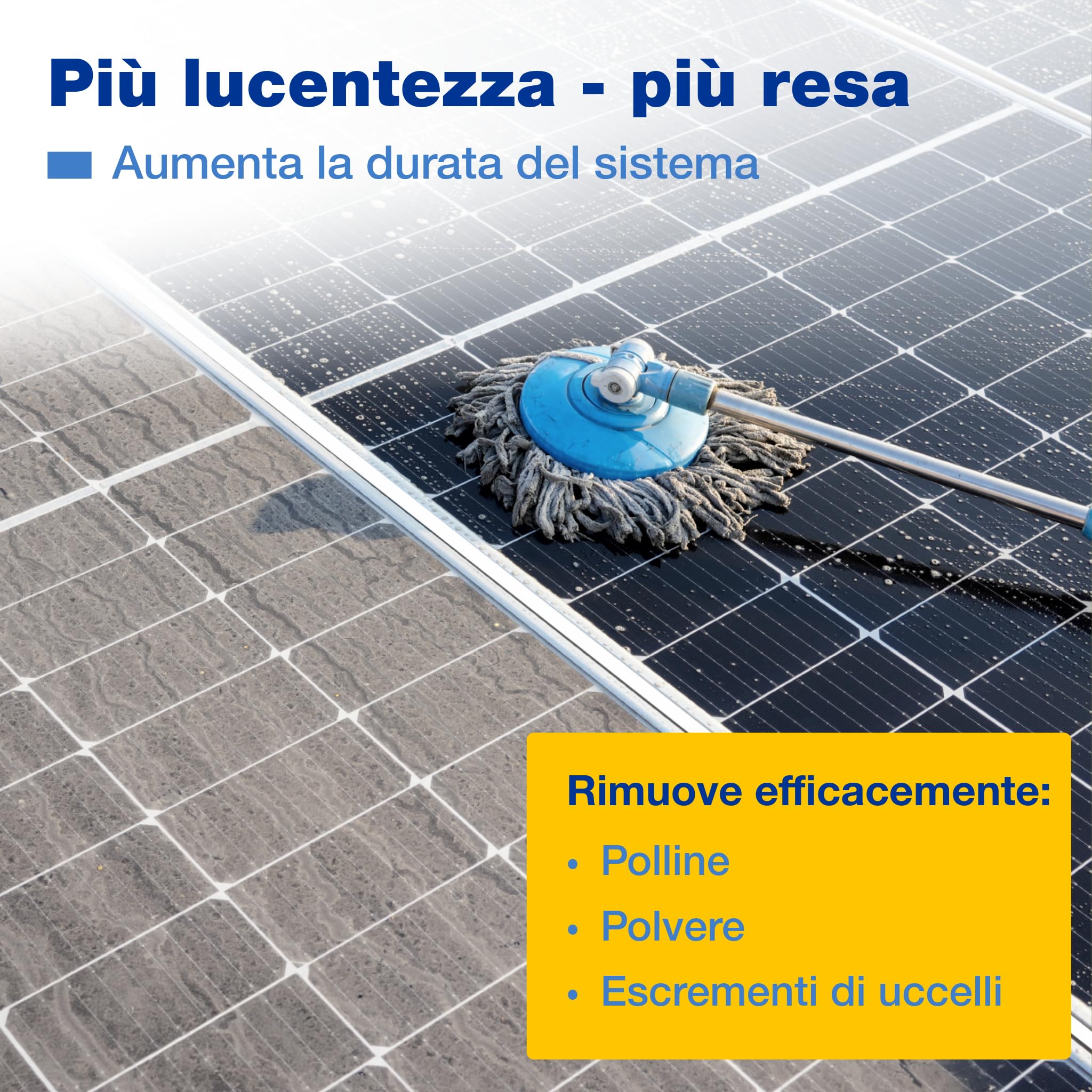 bio-chem Detergente per pannelli solari e fotovoltaici 5L | Diluibile fino a 1:20 – efficace in profondità e delicato sui materiali – Made in Germany