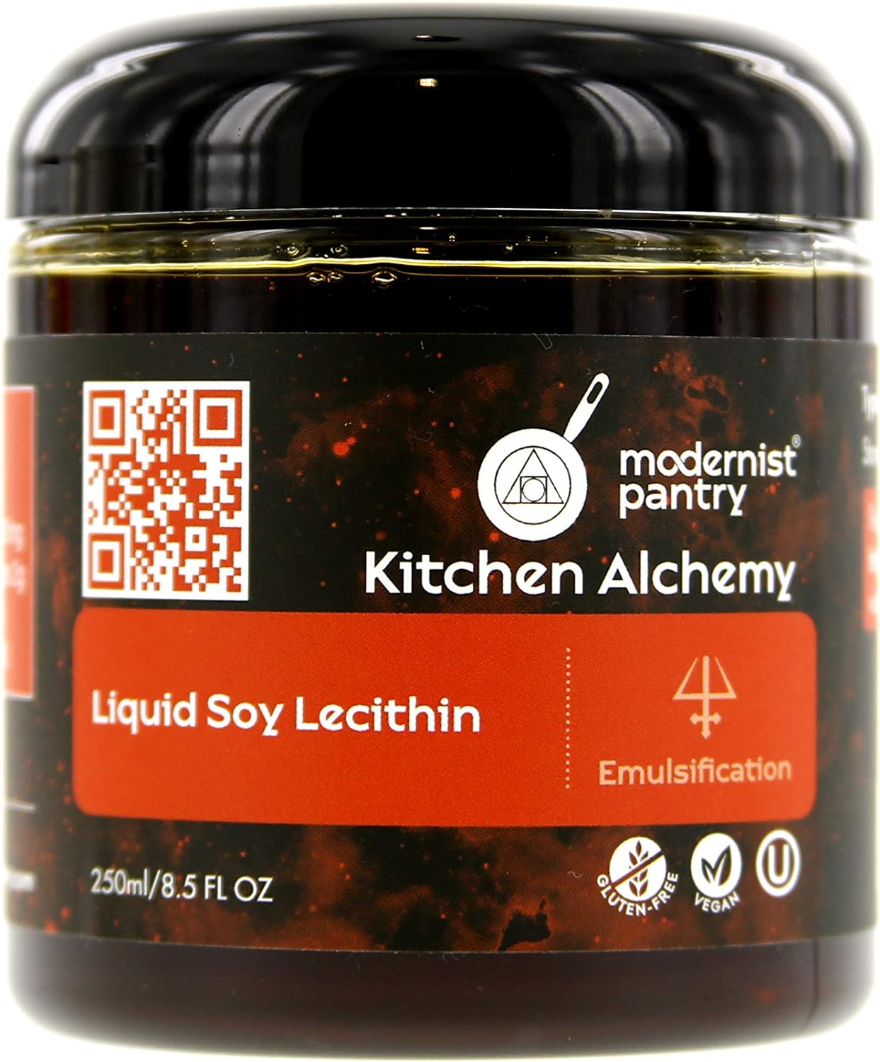Pure Liquid Soy Lecithin GlutenFree Vegan OU Kosher