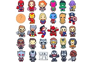 30Pcs Marvel Jibbitz Shoes Decoration Charms for Kids