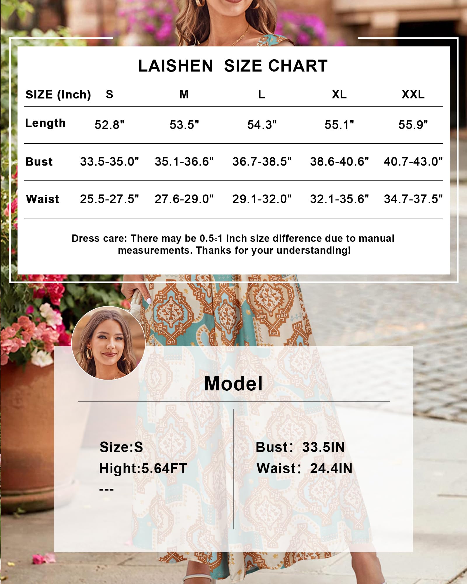 LAISHEN Jumpsuit Damen Elegant Sommer Rüschen Ärmellos Festlich Hochzeit Lang Overall Weites Bein Outfits mit Taschen