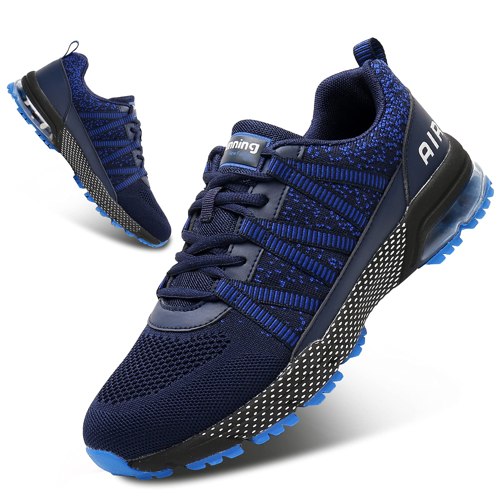 ADCORAN Women Running Shoes Air Cushion Shock Absorption Non Slip Sneakers Mesh Breathable Tennis Walking Shoes for Fitness Jogging Shopping