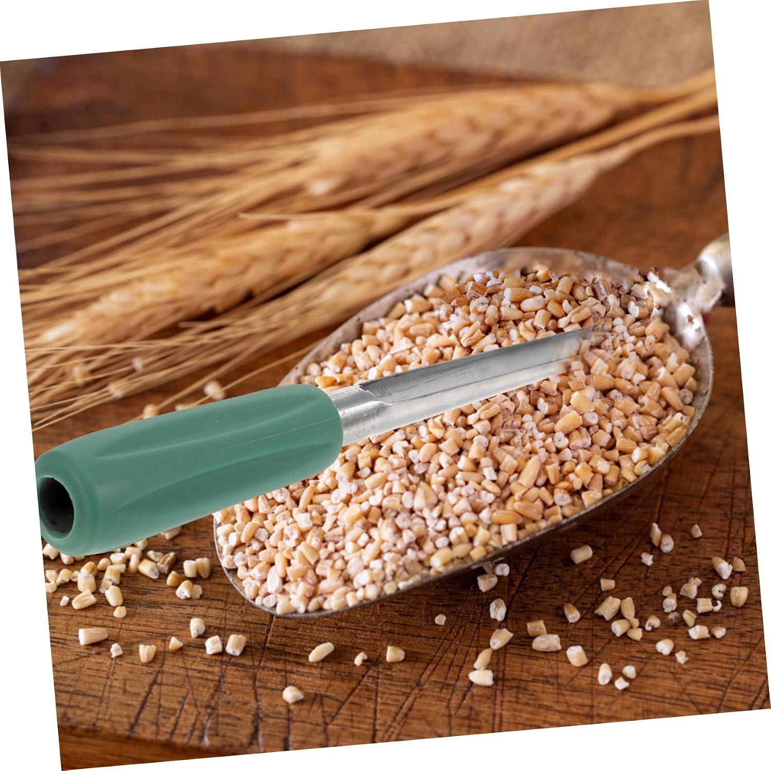TOYANDONA Wheat Rice Corn Grain Sampler Probe Durable Stainless Steel Cereal Sampling Tool for Soil and Fertilizer Compact Design for Testing