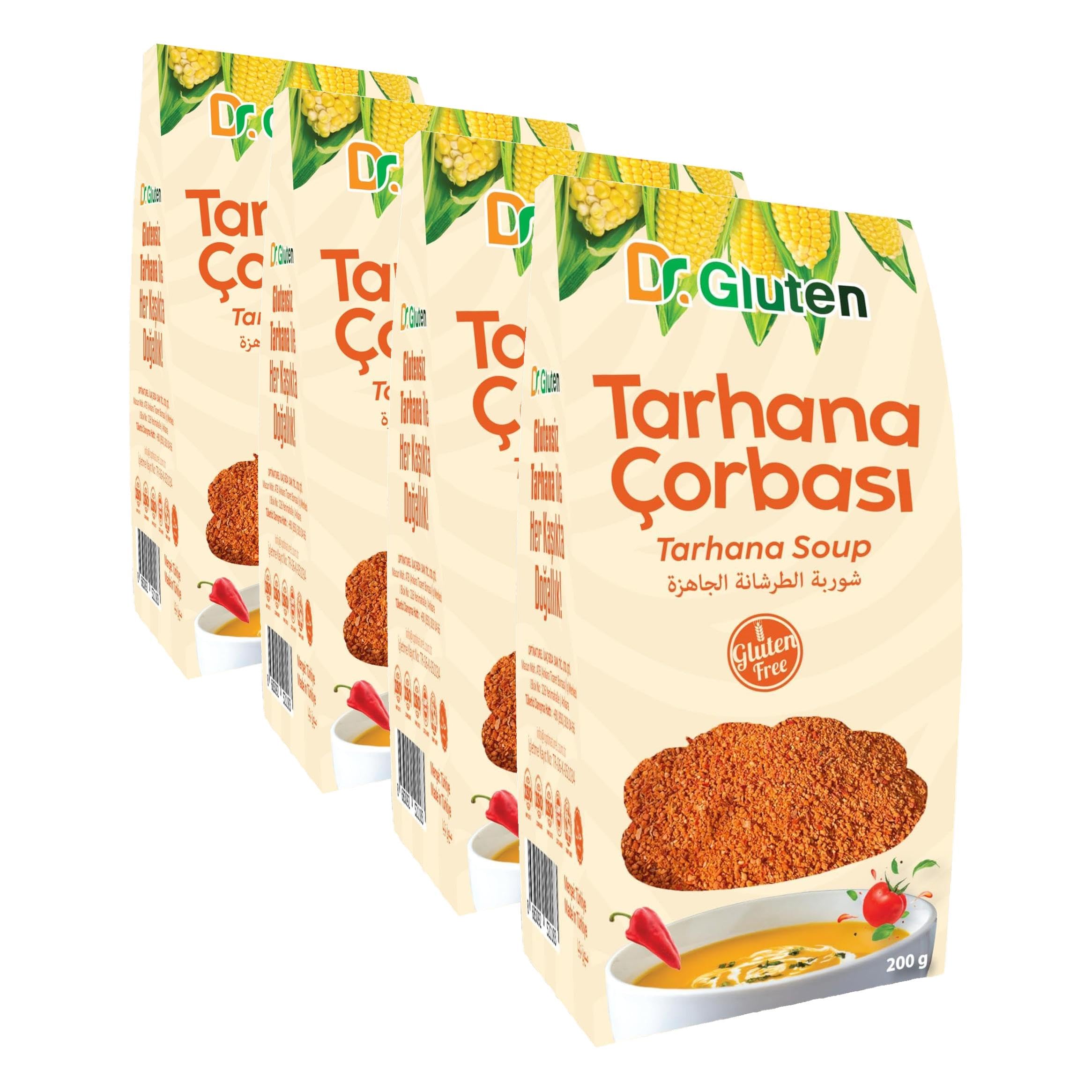 Dr. Gluten Glutensiz Tarhana Çorbası (4 paketi)
