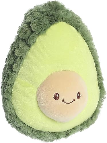 Miniatura 2 de Ebba Adorable animal de peluche de aguacate Precious Produce - Diseño brillante y colorido - Amigos de la fruta para jugar y acurrucarse - Verde 6.5