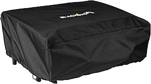 1724 22” Tabletop Griddle Cover for griddles Without a Hood or Hard Cover, Weather Resistant, Black