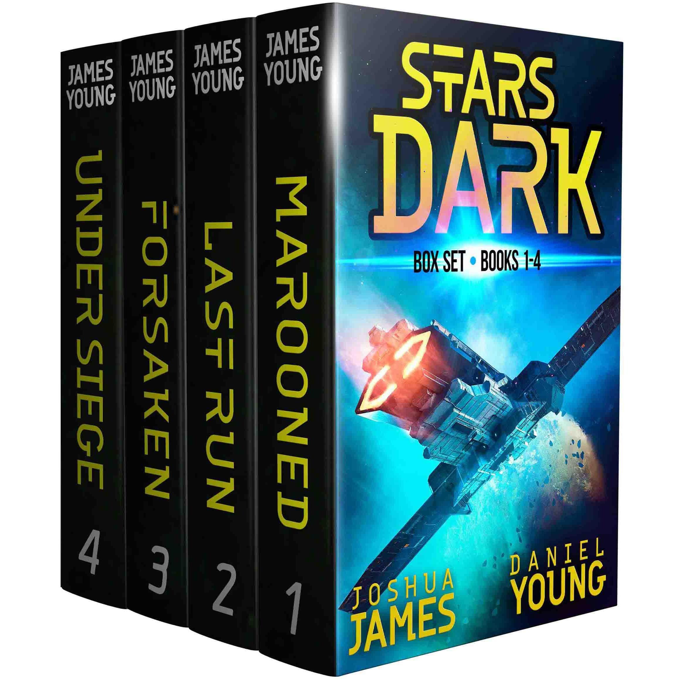 Stars Dark Box Set: Books 1-4: Marooned, Last Run, Forsaken, Under Siege