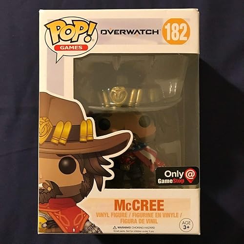 Miniatura 2 de POP! Games: Overwatch USA McCree figura de vinilo exclusiva