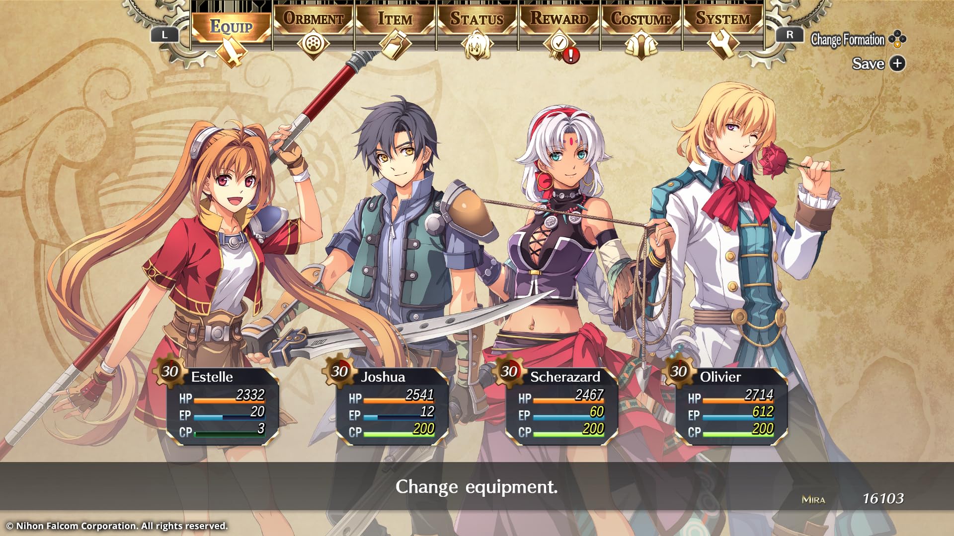 Trails in the Sky 1st Chapter NS
